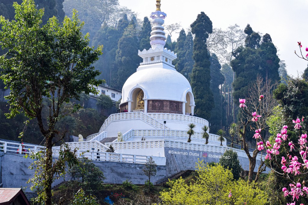 Peace pagoda darjeeling
